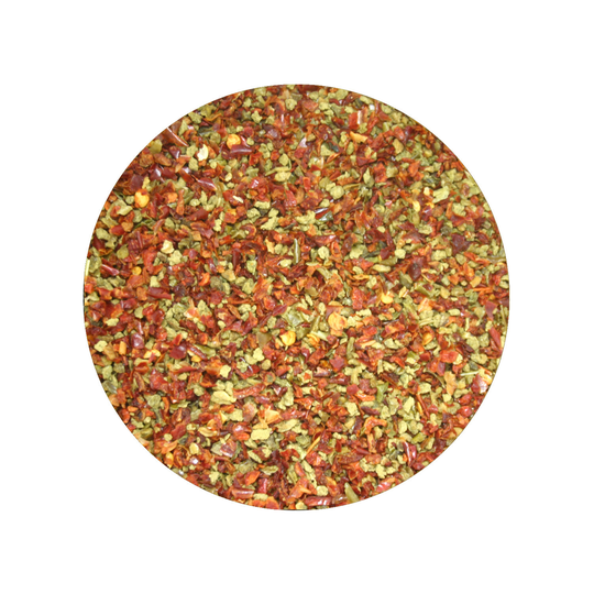 Paprika Vlokken Rood-Groen 9 mm Biologisch 1 kg