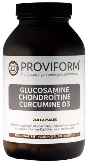 Proviform Glucosamine chondroitine curcuma D3 (240 Capsules)