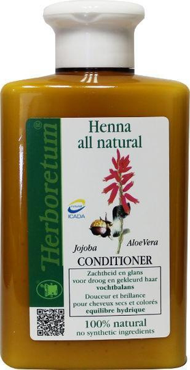 Herboretum Henna all natural conditioner aloe/jojoba (300 Milliliter)