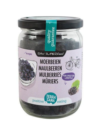 Terrasana Moerbei bessen zwart bio (190 Gram)