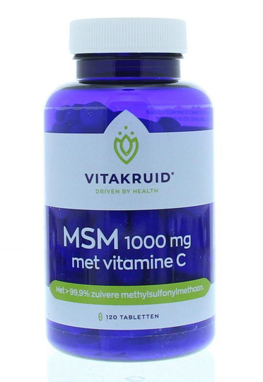 MSM 1000 mg + Vitamine C