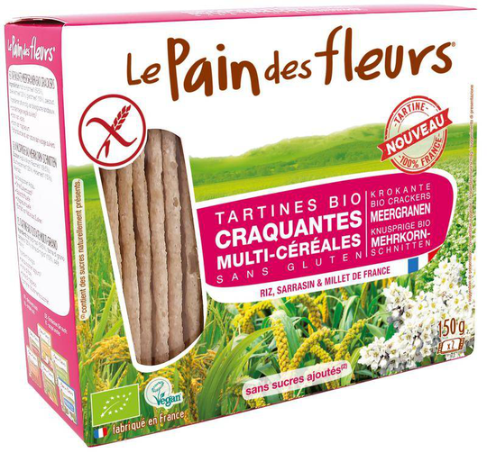 Pain Des Fleurs Le Pain des fleurs meergranen crackers