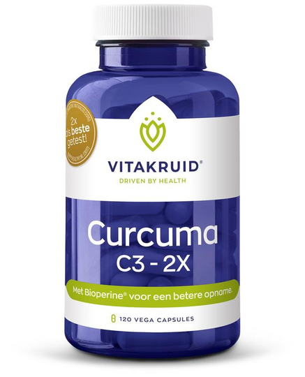 Vitakruid Curcuma C3-2X (120 Vegetarische capsules)