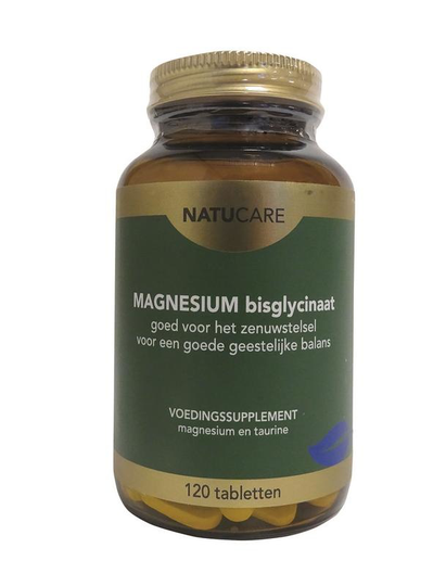 Natucare Magnesium bisglycinaat (120 Tabletten)