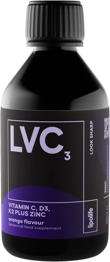 LipoLife LVC3 Liposomaal Zink, D3, C en K2