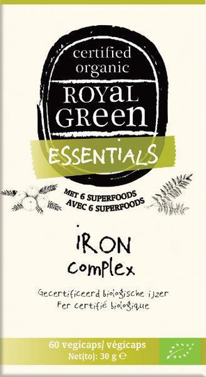 Royal Green Iron complex (60 Vegetarische capsules)