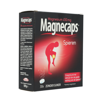 Magnecaps Spieren | 30 bruistabletten