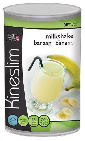 Kineslim Milkshake banaan (400 Gram)