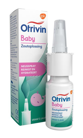 Otrivin Baby zoutoplossing spray (15 Milliliter)