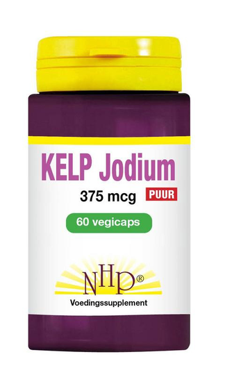 NHP Kelp jodium 375mcg (60 Vegetarische capsules)