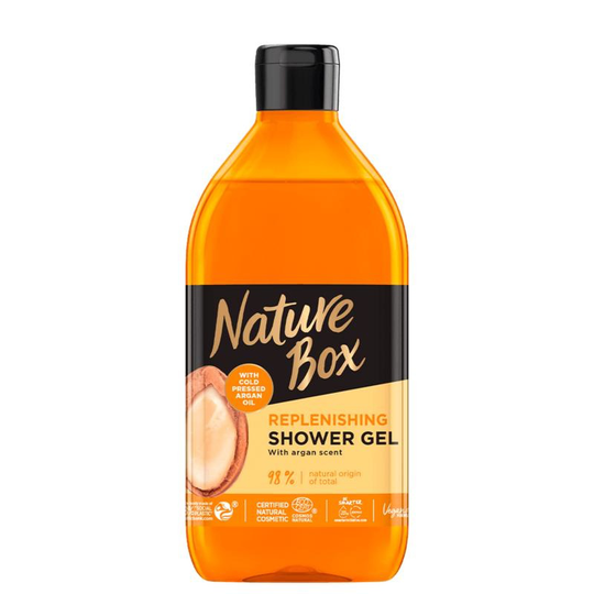 Nature Box Showergel argan oil (385 Milliliter)