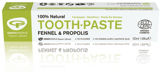 Green People Tandpasta fennel & propolis (50 Milliliter)