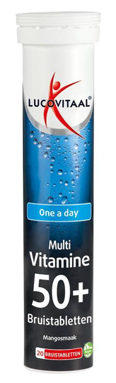 Lucovitaal Multi 50+ mangosmaak (20 Bruistabletten)