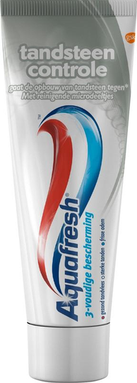Aquafresh Tandpasta tandsteen controle (75 Milliliter)