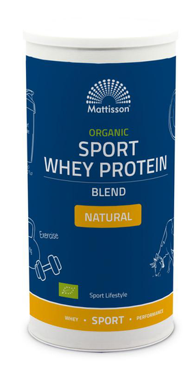 Organic Sport Whey Protein Blend Natural