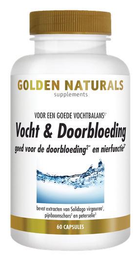 Golden Naturals Vocht & Doorbloeding