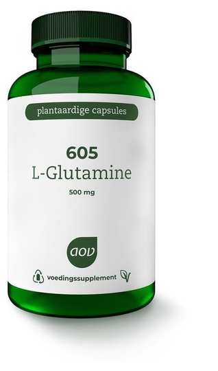 AOV 605 L-Glutamine 500mg (90 Vegetarische capsules)