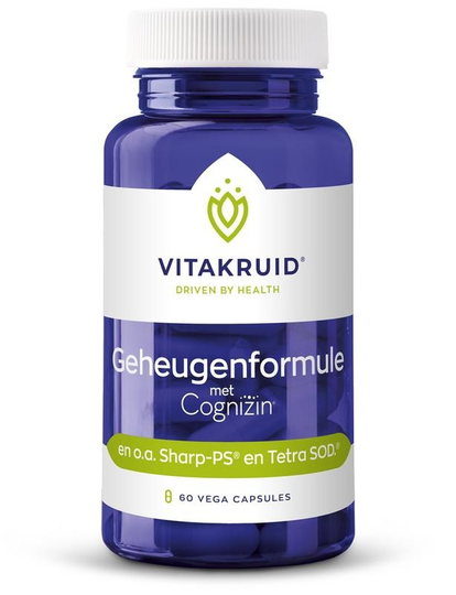 Vitakruid Geheugenformule (60 Vegetarische capsules)