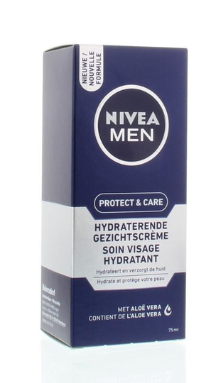 Nivea Men hydraterende gezichtscreme (75 Milliliter)