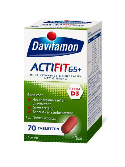 Davitamon Actifit 65+ (70 Tabletten)