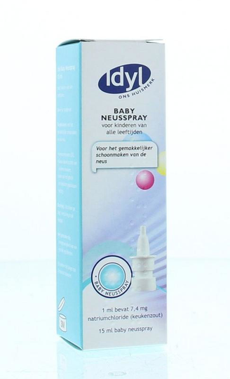Idyl Baby neusspray 7.4mg (15 Milliliter)