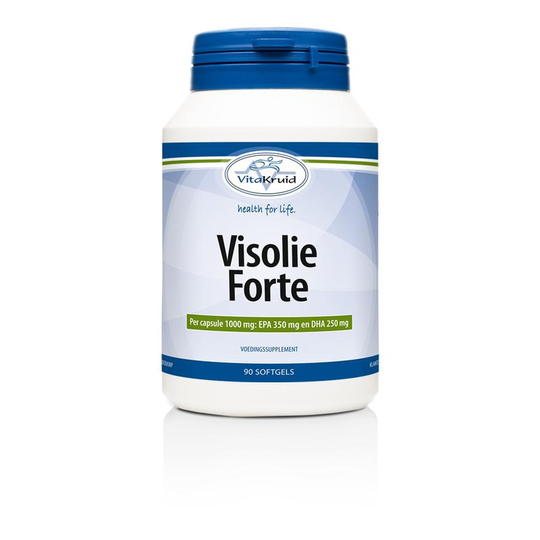 Vitakruid Visolie Forte 1000 mg EPA 35% DHA 25% (90 Softgels)