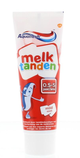 Aquafresh Tandpasta melktand 0.5 - 5 jaar (75 Milliliter)