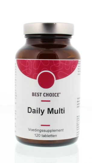 TS Choice Daily multi vitaminen mineralen complex (120 Tabletten)