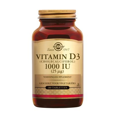 Solgar Vitamin D3 1000 IU (25µg) | 180 tabletten