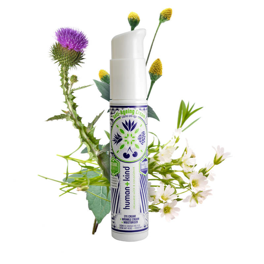 Human+Kind Dag- en nachtcreme anti aging vegan (50 Milliliter)