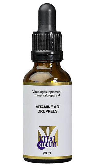 Vital Cell Life Vitamine AD druppels (30 Milliliter)