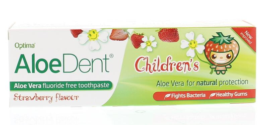 Optima Aloe dent aloe vera kinder tandpasta (50 Milliliter)