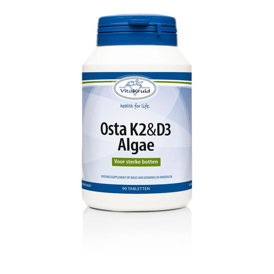 Vitakruid Osta K2 & D3 algae (90 Tabletten)