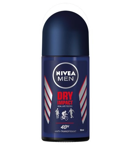 Nivea Men deodorant dry impact roller (50 Milliliter)