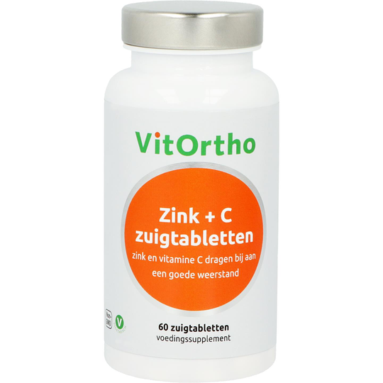 Zink + C zuigtabletten