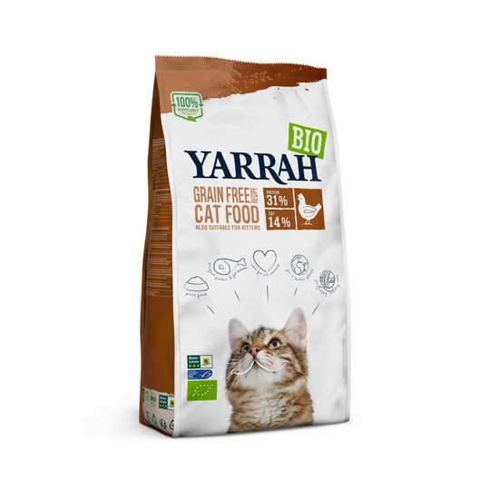Yarrah Kattenvoer grainfree bio (6000 Gram)