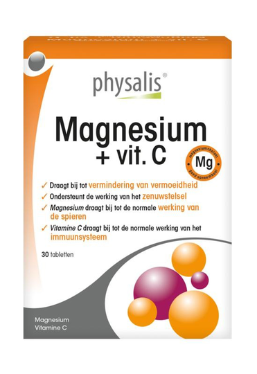 Physalis Magnesium & Vitamine C (30 Tabletten)