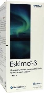 Metagenics Eskimo 3 vloeibaar limoen (210 Milliliter)