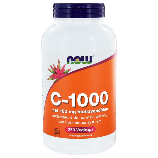 C-1000 Caps met 100 mg Bioflavonoïden (250 vegicaps) - NOW Foods