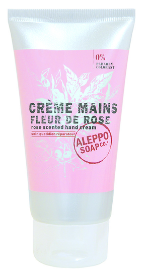 Aleppo Soap Co handcreme roos (75 Milliliter)