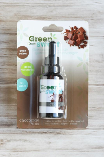 Green Sweet Vloeibaar stevia chocola (30 Milliliter)