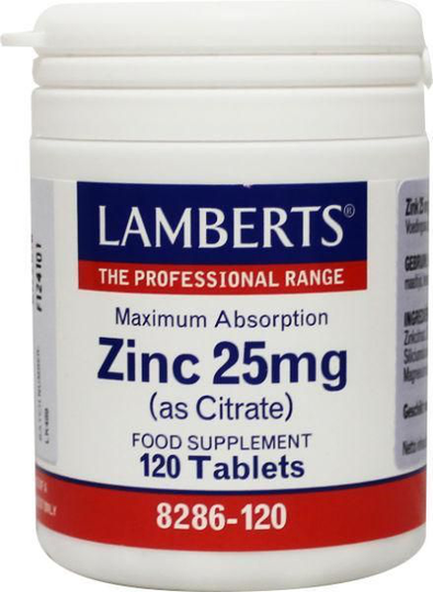 Lamberts Zink (zink) citraat 25 mg