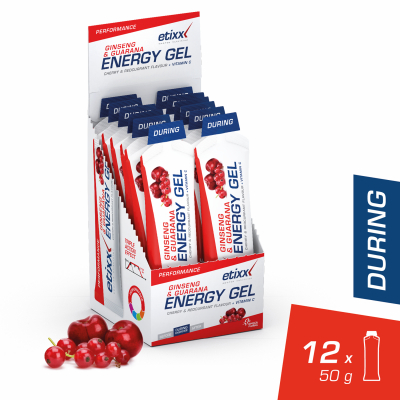 Etixx Performance Energy Gel Ginseng&Guarana | 12 x 50 g