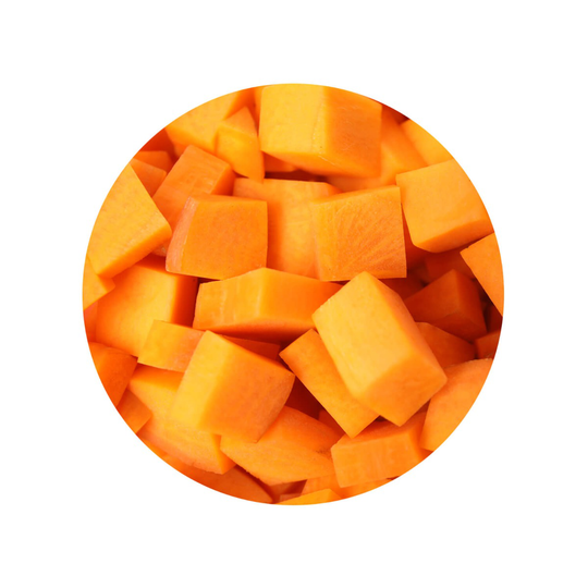 Wortel Blokjes Biologisch 1 kg