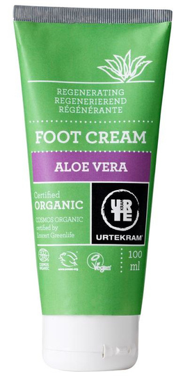 Urtekram Voetcreme aloe vera (100 Milliliter)