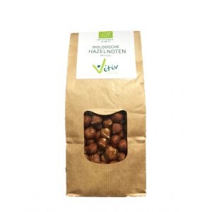 Vitiv Hazelnoten met vlies bio (500 Gram)
