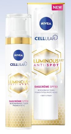 Nivea Cellular luminous anti-pigment fluid cream SPF50 (40 Milliliter)