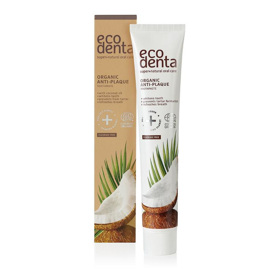 Ecodenta Tandpasta organic anti tandplak (75 Milliliter)