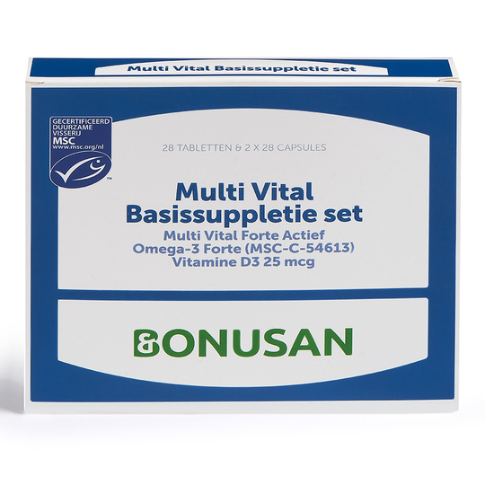 Multi vital basissuppletie set (maandverpakking)