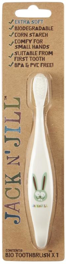 Jack n Jill Bio toothbrush bunny extra soft (1 Stuks)